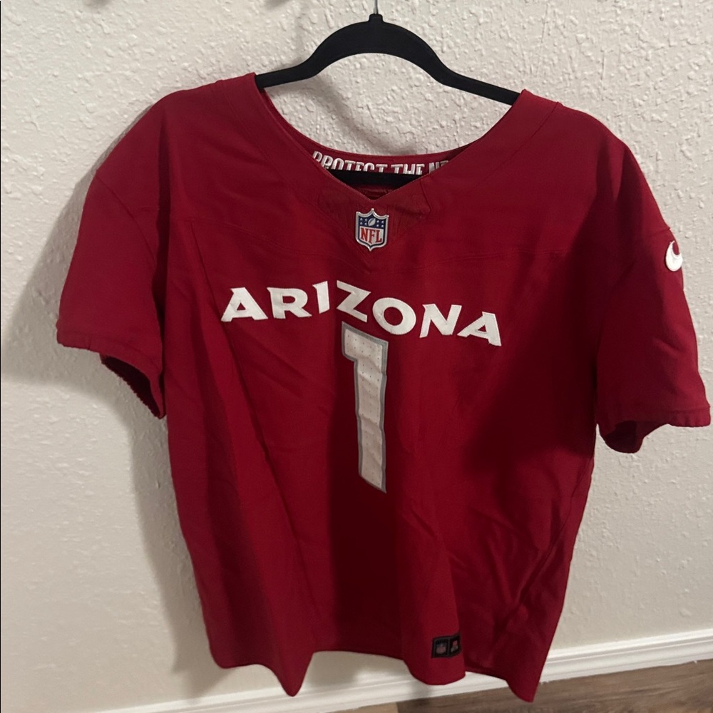 Authentic NFL Arizona Red Jersey